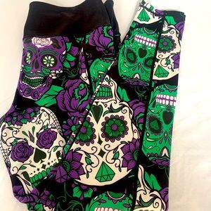 CVG skull leggings
